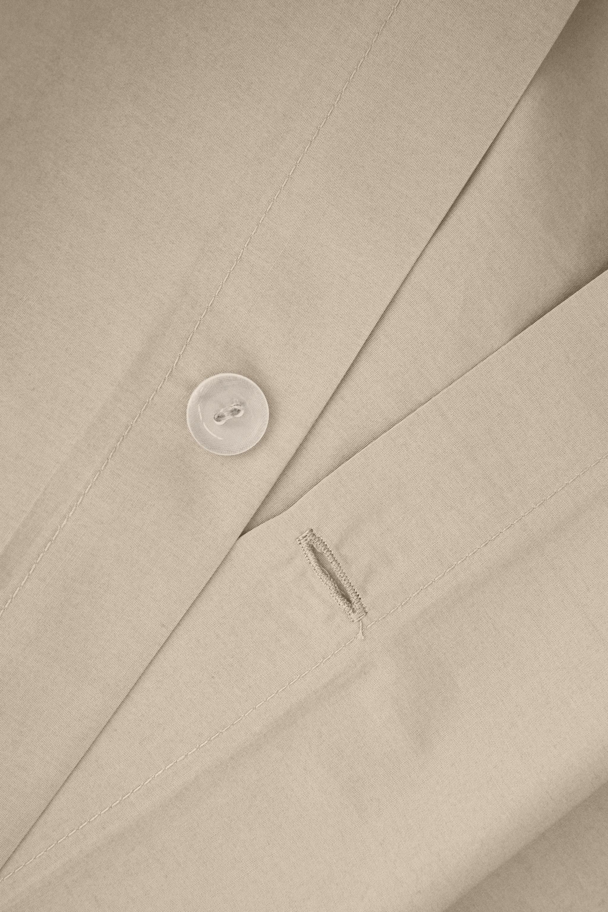 HOUSSE DE COUETTE COTON PERCALE (300 FILS)